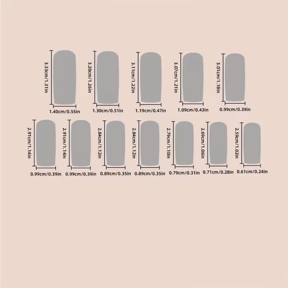 24pc, Van Gogh Starry Night Press On Glossy Nails NIP - Picture 5 of 5